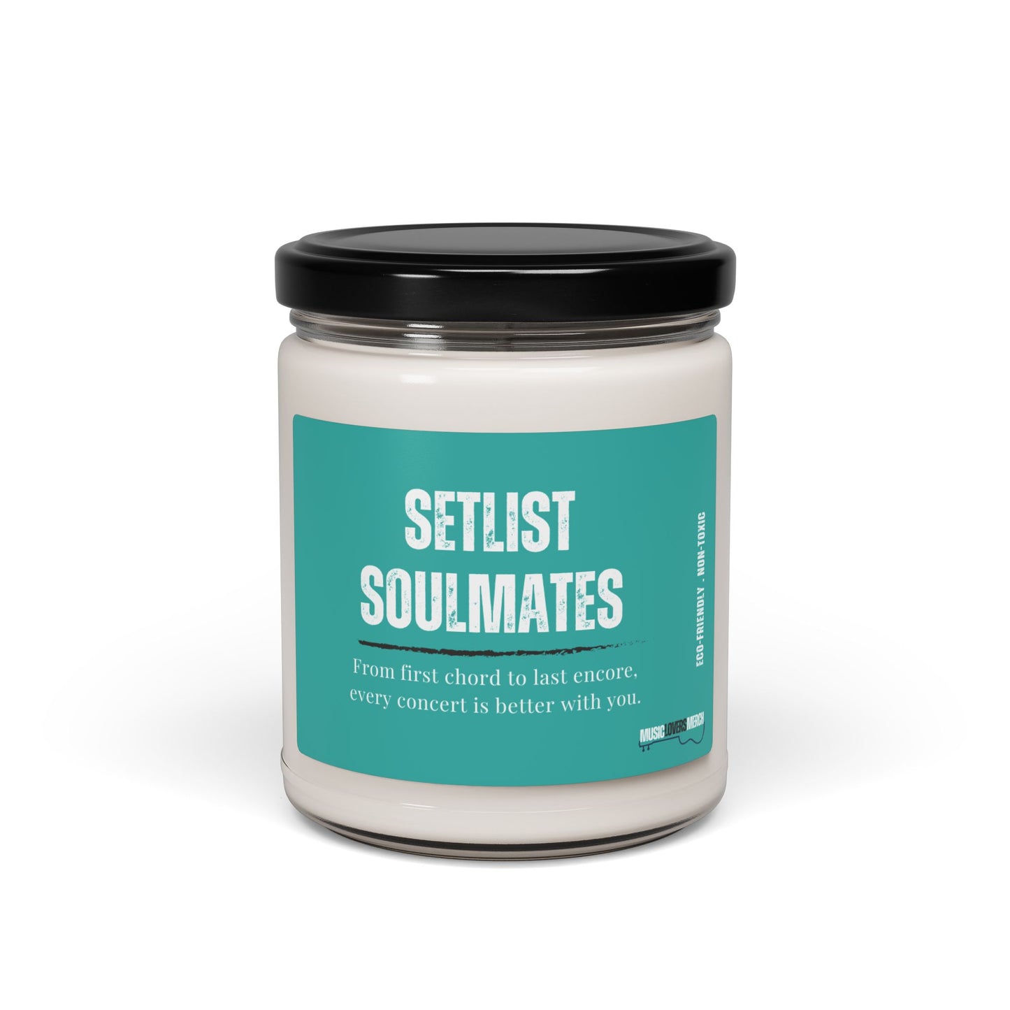 Setlist Soulmates Scented Soy Candle, 9oz - Perfect Gift for Any Live Music Lover