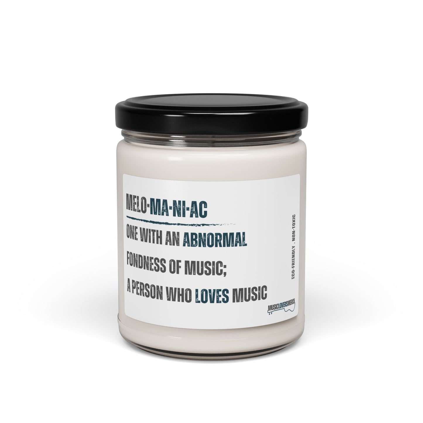 Melo-Maniac Scented Soy Candle, 9oz - Perfect Gift for Any Music Lover