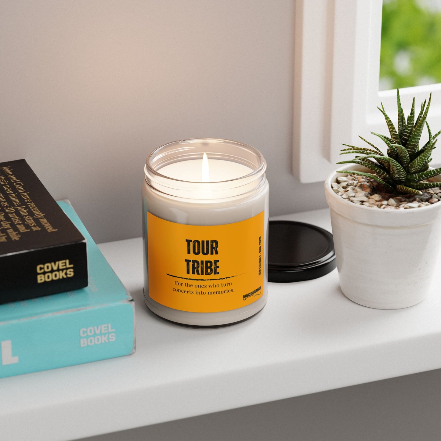 Tour Tribe Scented Soy Candle, 9oz - Perfect Gift for Any Live Music Lover