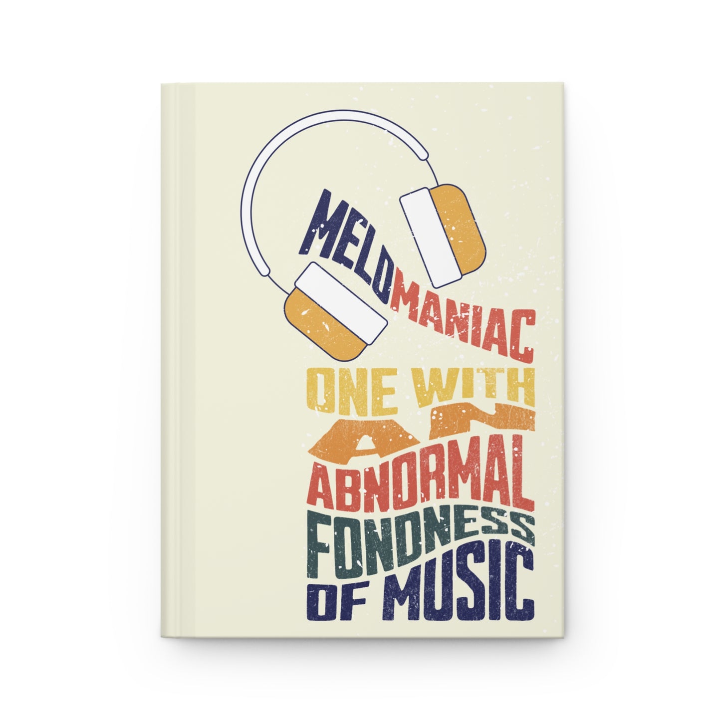 Music Lover's Hardcover Journal, Ideal for Musicians & Songwriters, Gifts for Music Lovers, Music-Themed Diary, Personalized Journal
