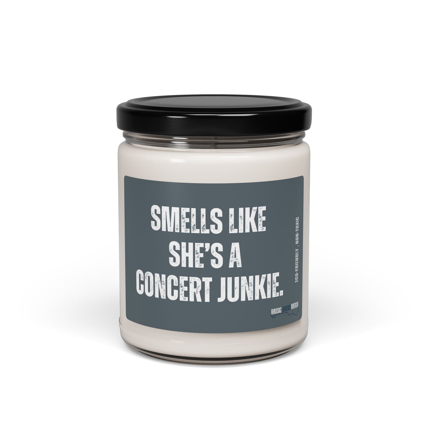 Concert Junkie Scented Soy Candle, 9oz - Perfect Gift for Any Live Music Lover