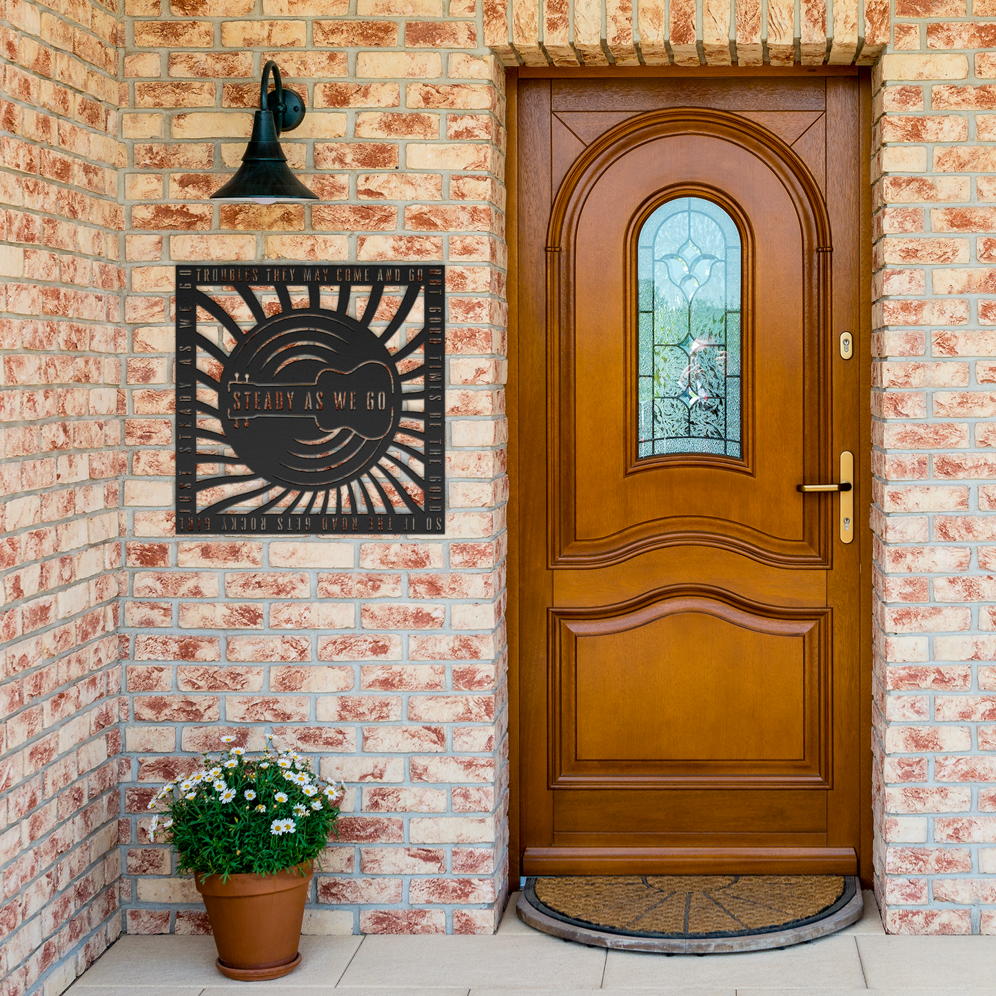 Personalized_Lyrics_Die-Cut_Metal_Wall_A_Black_Brick_Entrance_Mockup.png