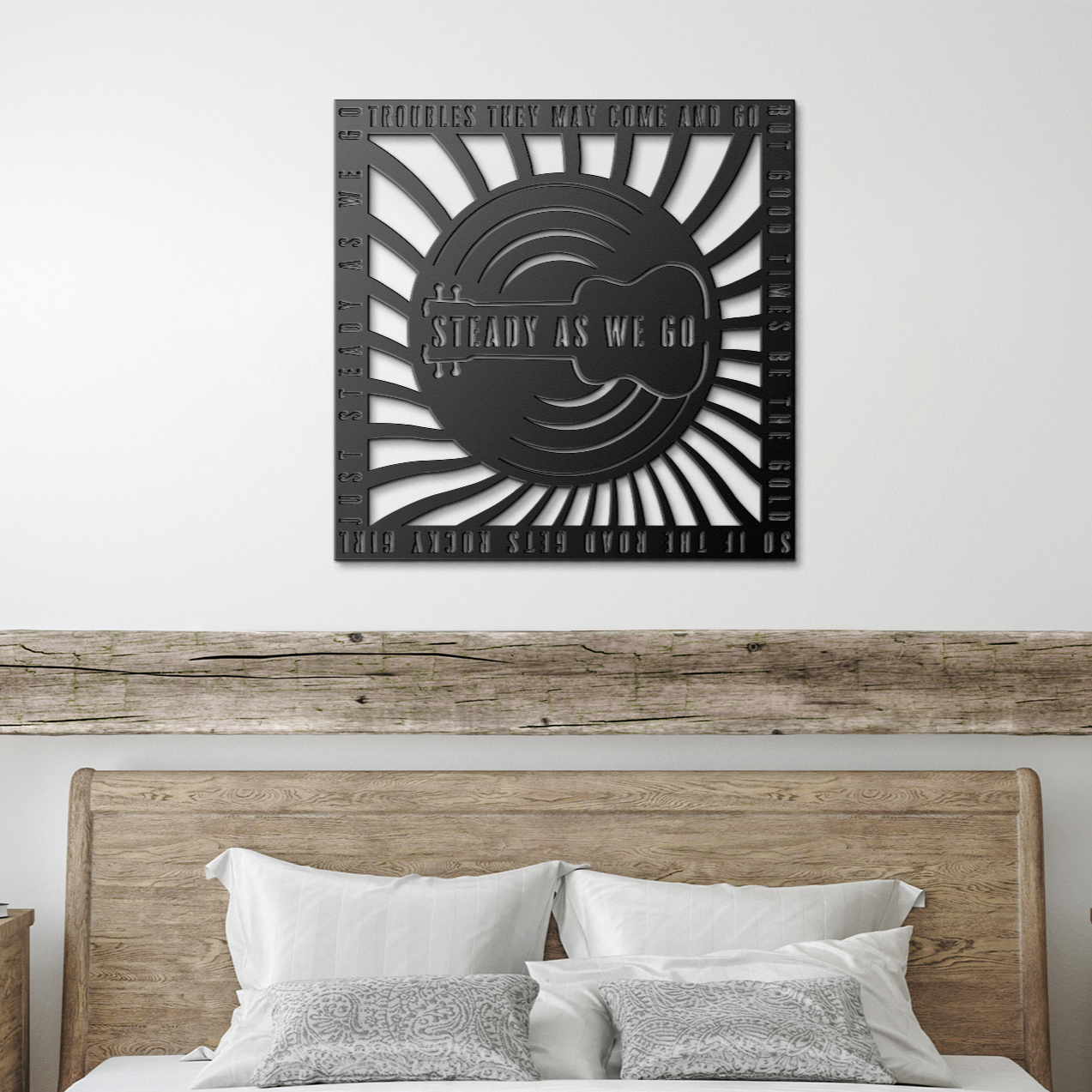 Personalized_Lyrics_Die-Cut_Metal_Wall_A_Black_Farmhouse_Bedroom_Mockup.png