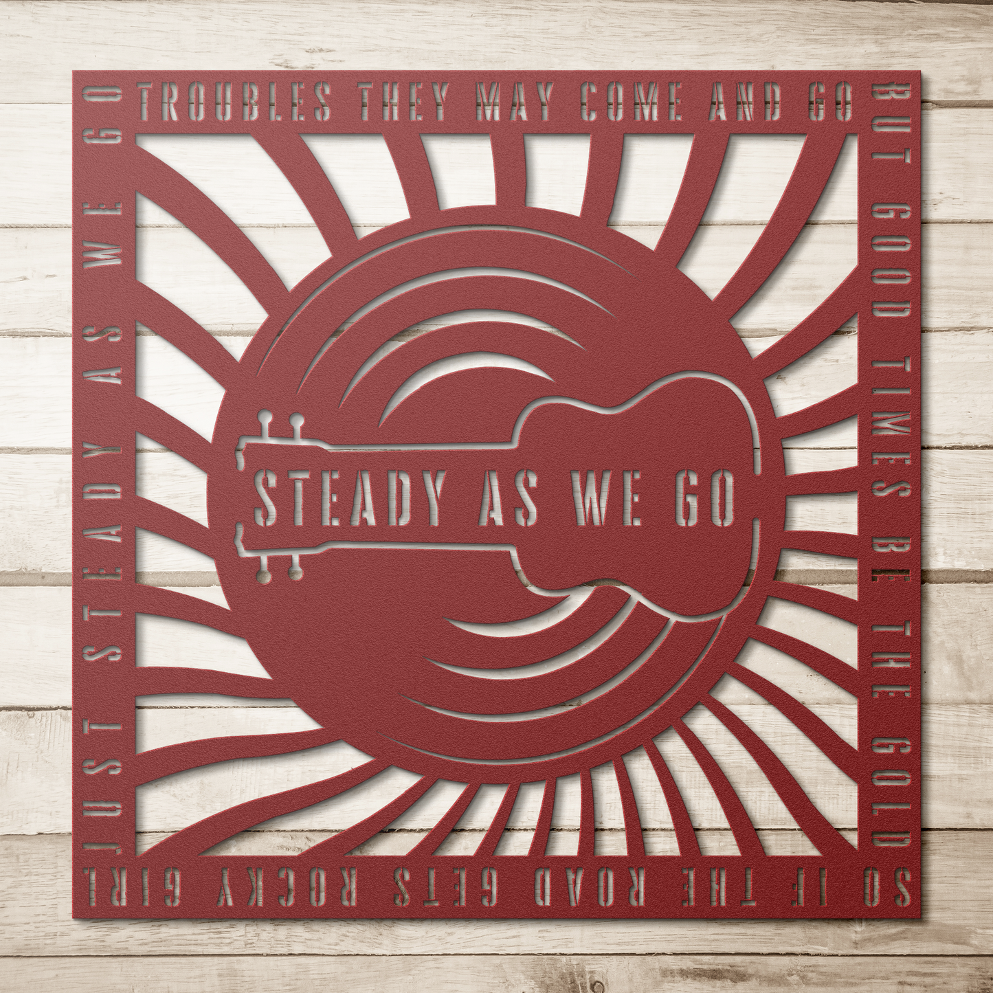 Personalized_Lyrics_Die-Cut_Metal_Wall_A_Red_Simple_Wood_BKGD_Mockup.png