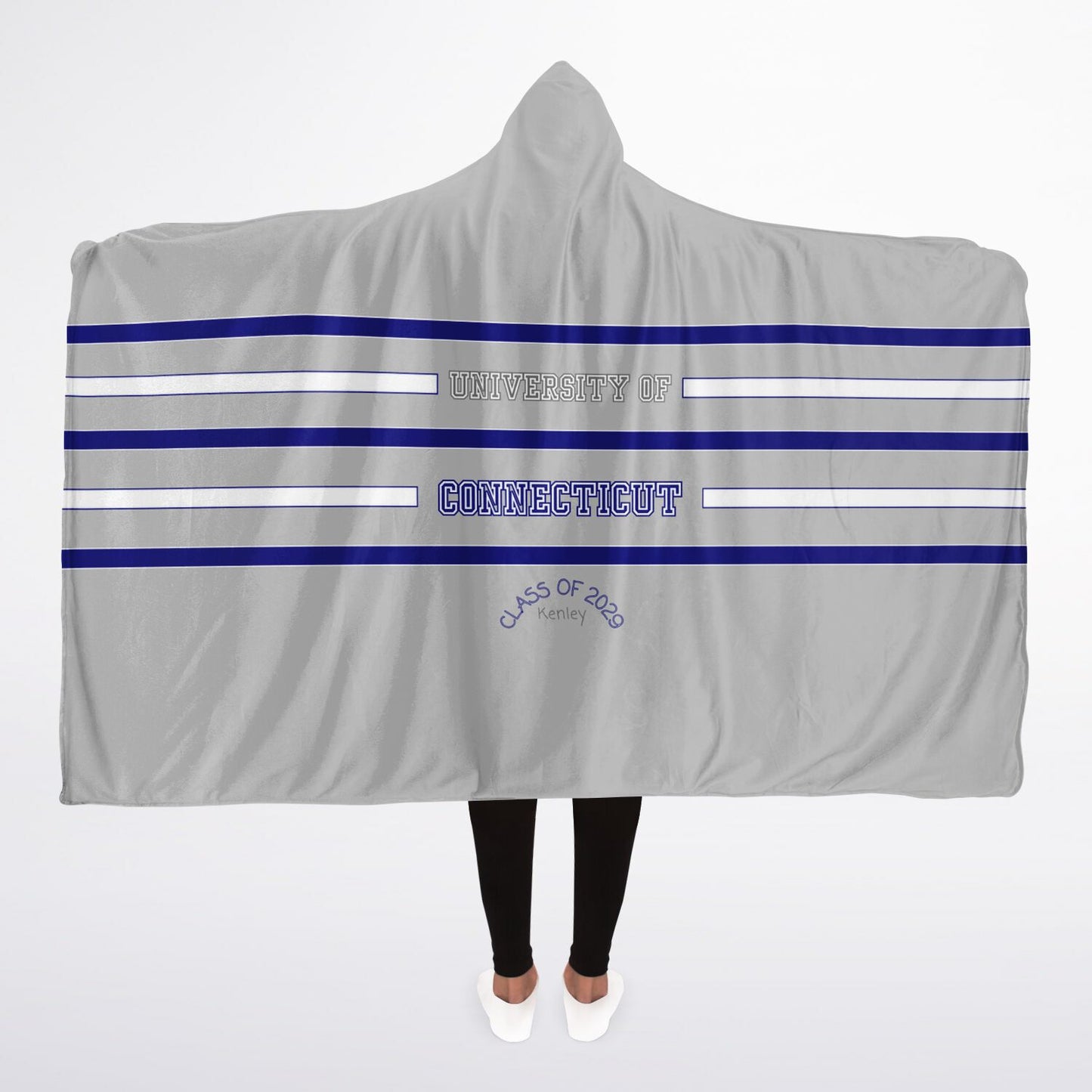 Campus Cozy Personalized Sherpa Hooded Blanket - Fairfield Warde Fundraiser