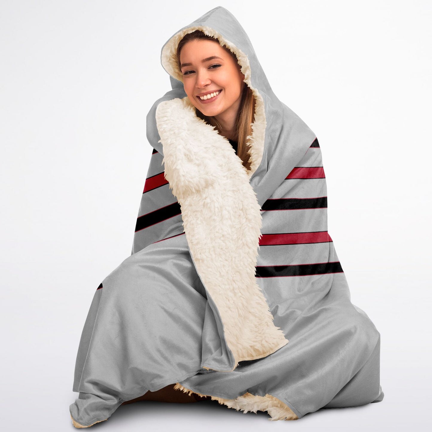 Campus Cozy Personalized Sherpa Hooded Blanket - Fairfield Warde Fundraiser
