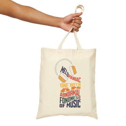 Music Lover Tote Bag: Perfect for Concerts, Gift for Musicians, Eco-Friendly Shopping, Festival Accessory, Personalized Music Gifts