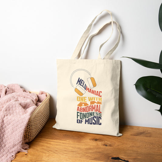Music Lover Tote Bag: Perfect for Concerts, Gift for Musicians, Eco-Friendly Shopping, Festival Accessory, Personalized Music Gifts
