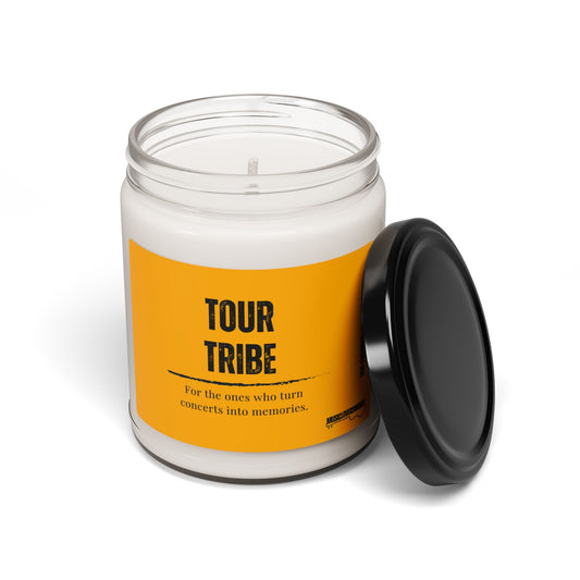 Tour Tribe Scented Soy Candle, 9oz - Perfect Gift for Any Live Music Lover