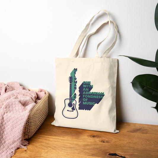 Music Lover Tote Bag: Perfect for Concerts, Gift for Musicians, Eco-Friendly Shopping, Festival Accessory, Personalized Music Gifts