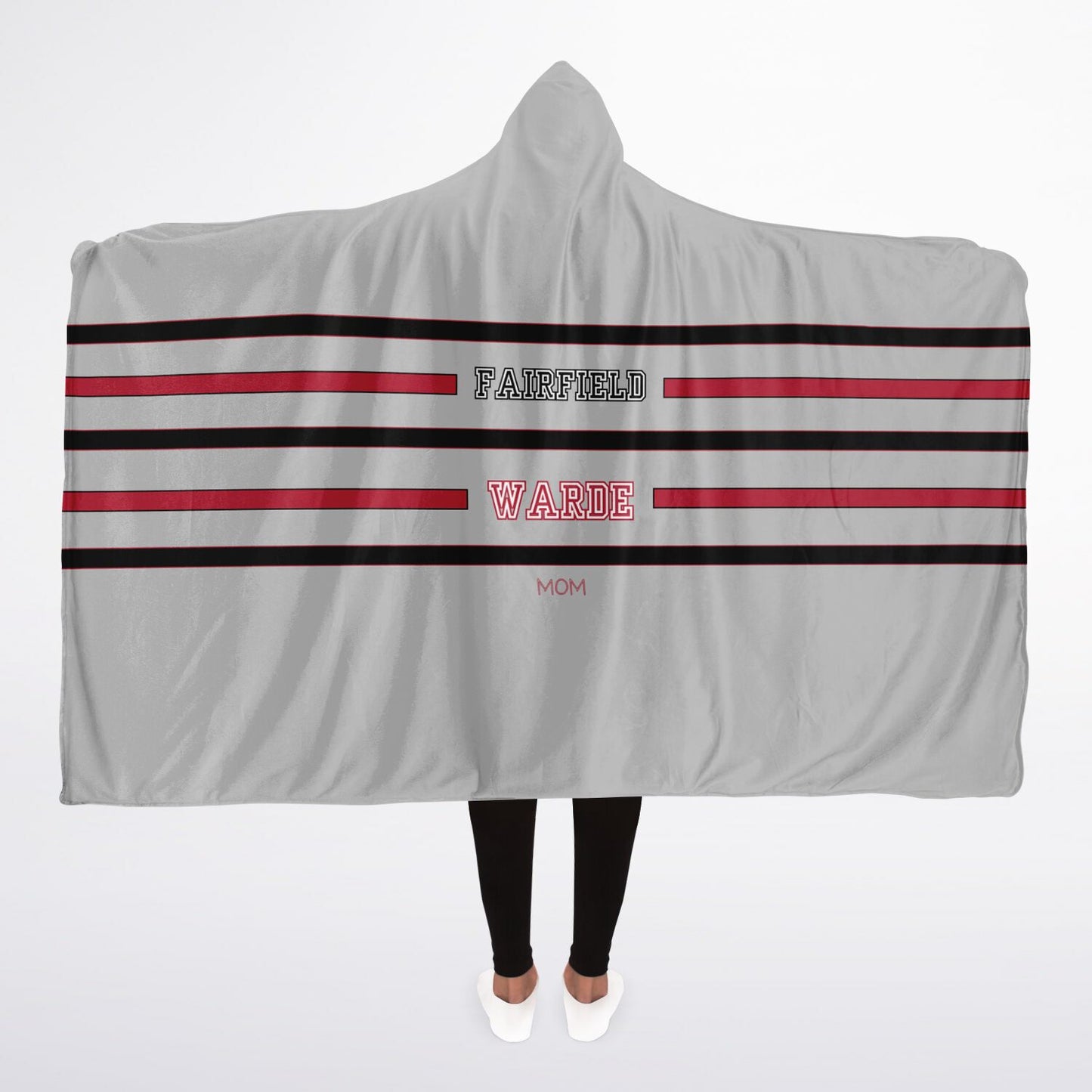 Campus Cozy Personalized Sherpa Hooded Blanket - Fairfield Warde Fundraiser