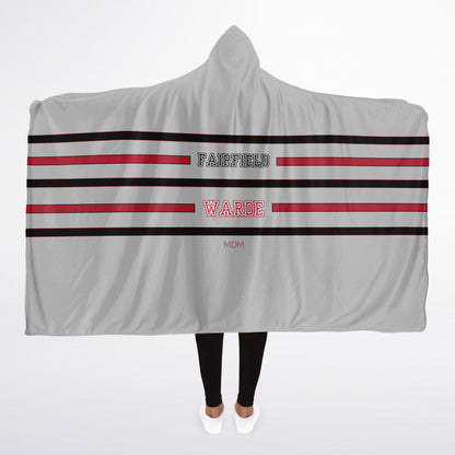 Campus Cozy Personalized Sherpa Hooded Blanket - Fairfield Warde Fundraiser