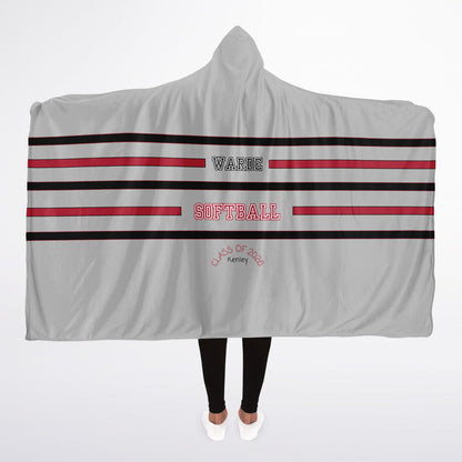 Campus Cozy Personalized Sherpa Hooded Blanket - Fairfield Warde Fundraiser